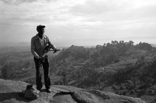 Ingosi on hill with shiriri